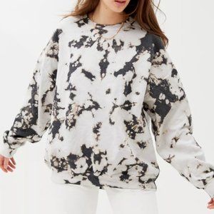 Urban Outfitters Recycled Monochrome Tie-Dye Crew